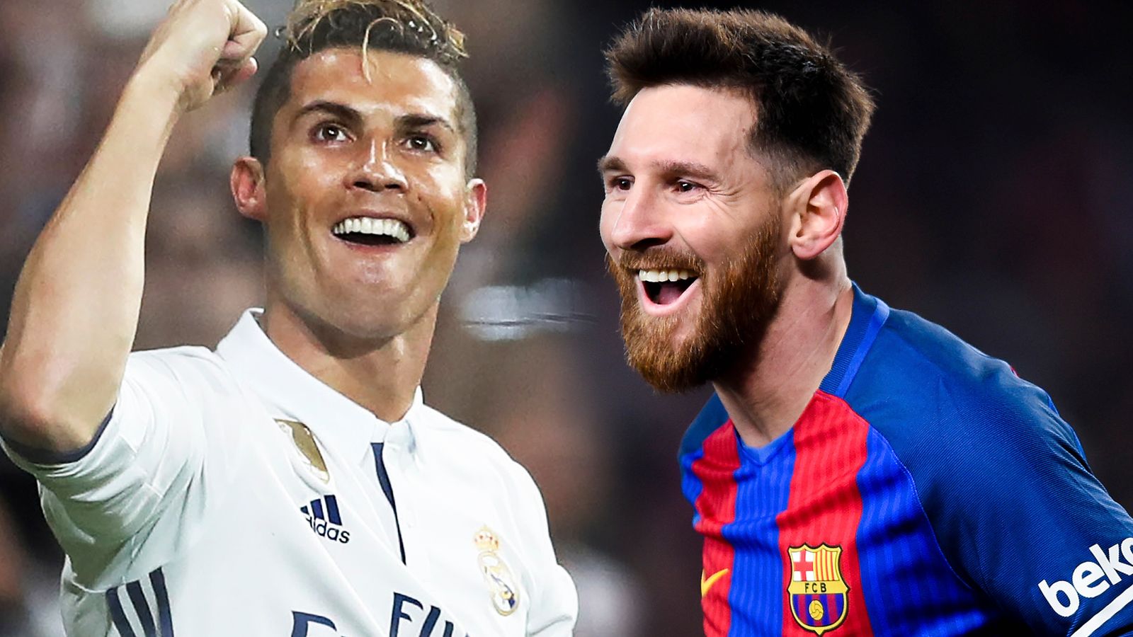 Ronaldo y Messi - leyendas del fútbol